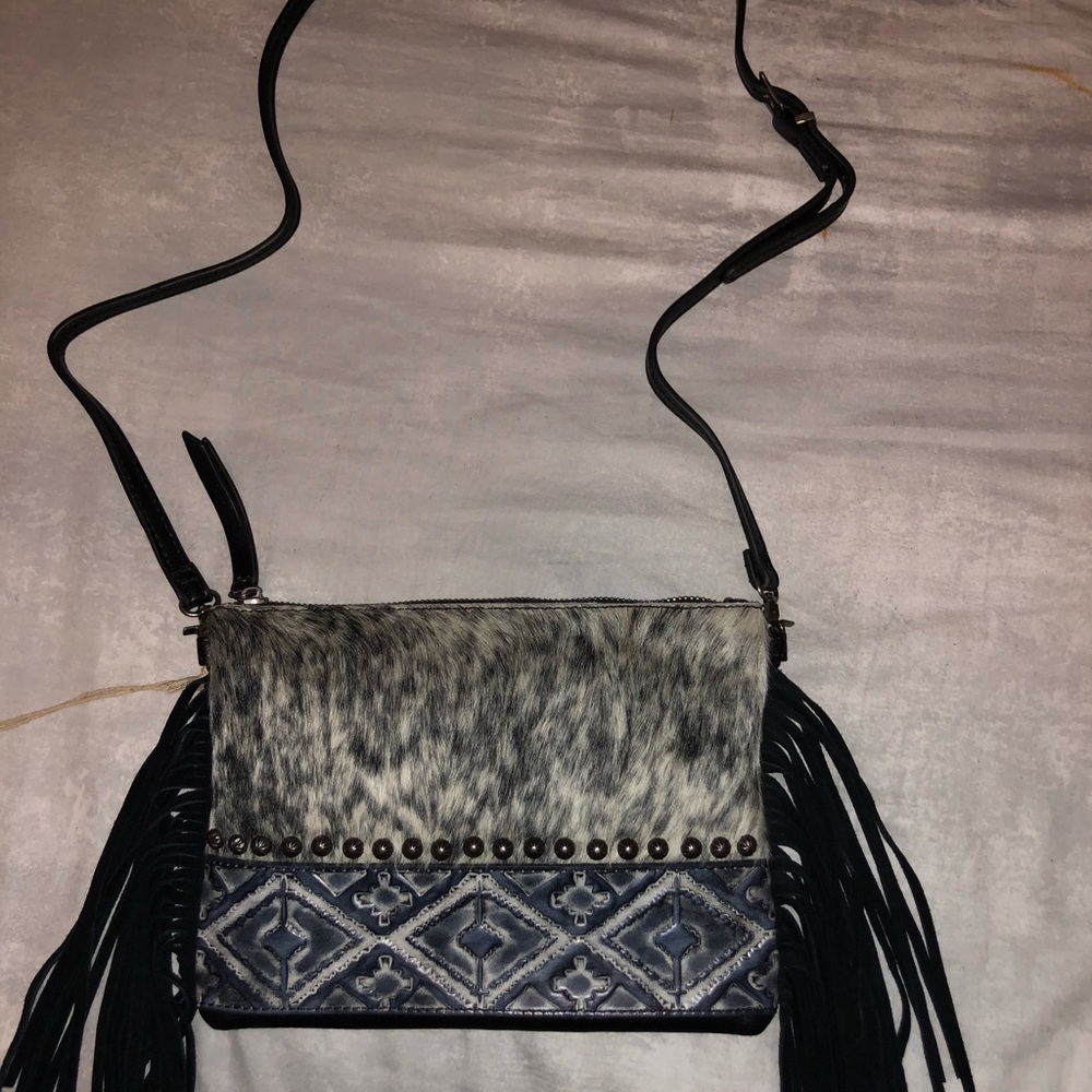 Fringe crossbody bag